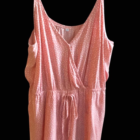 Floral Summer Women Swing Sun Dress Ruffle Bohemian Polk a Dot - Picture 1 of 4